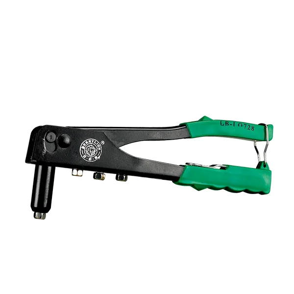 Berrylion Steel Locking Style Single Handle  Riveter, Rivet Screw Nut Gun, Hand Riveting Tool