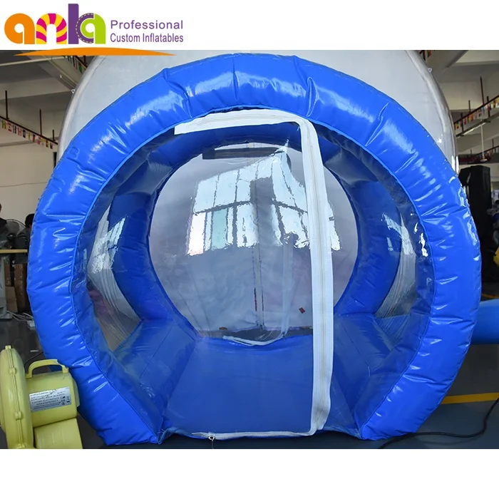  Professional Custom Christmas Pvc Clear Balloon Inflatable snow Globe Photo