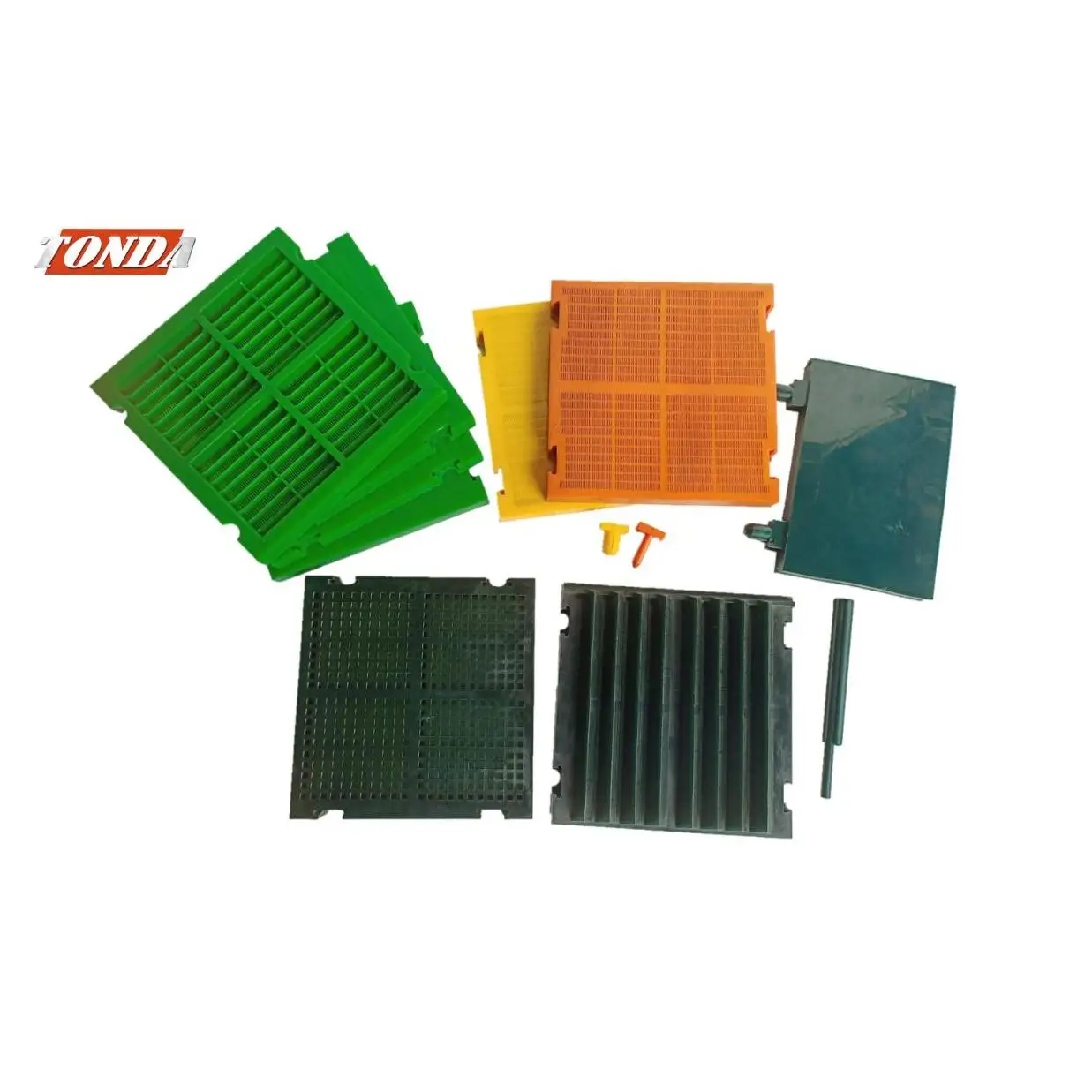 New Linear Polyurethane Dewatering Screen Mesh Panel Multi-Type Vibrating Machine for Ore Application