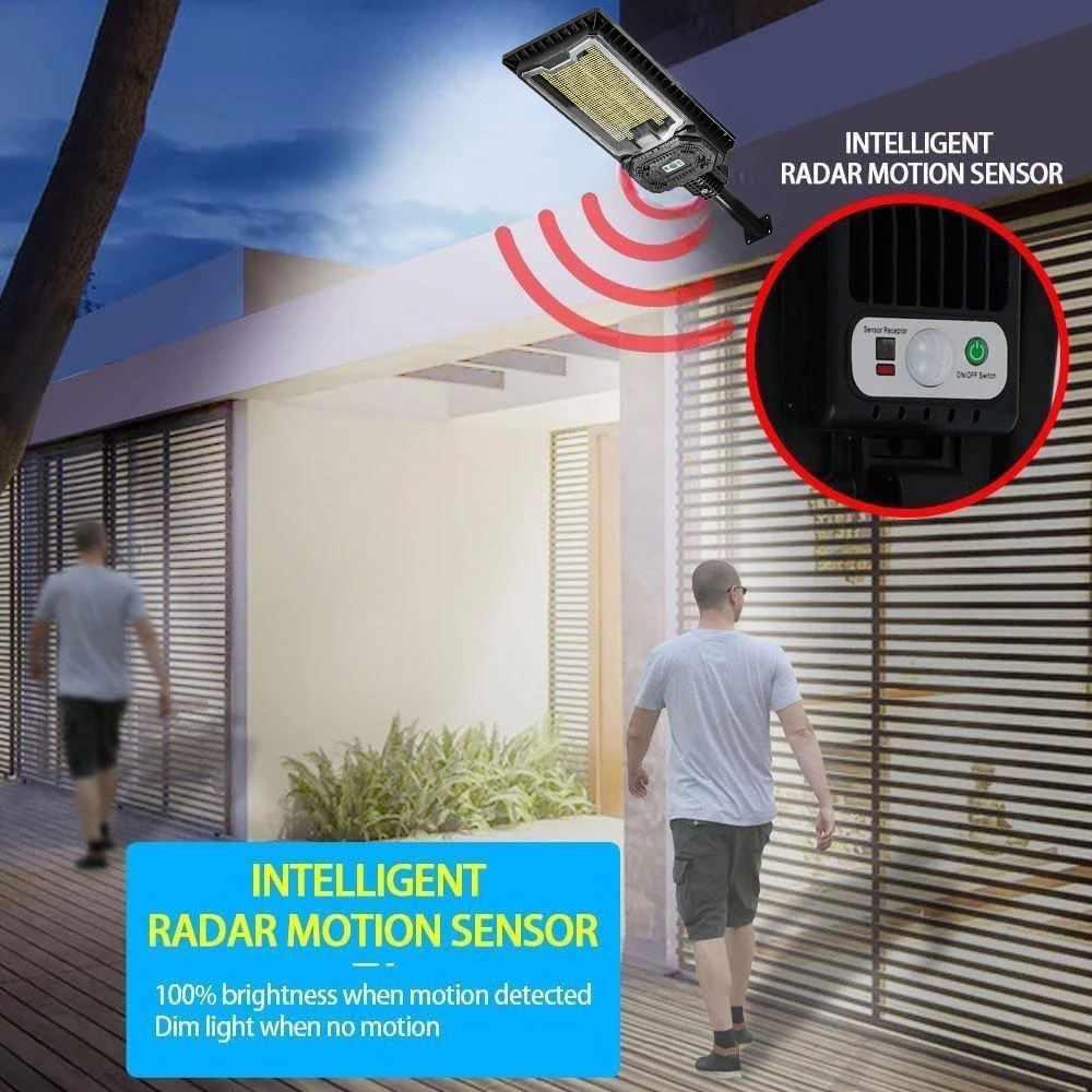 High wattage sensor solar powered outdoor lights motion sensor for outdoor
