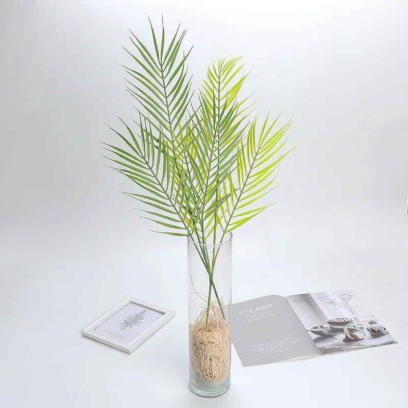 wholesale cheap Wall decoration artificial plant wall background plastic leafs for decorations