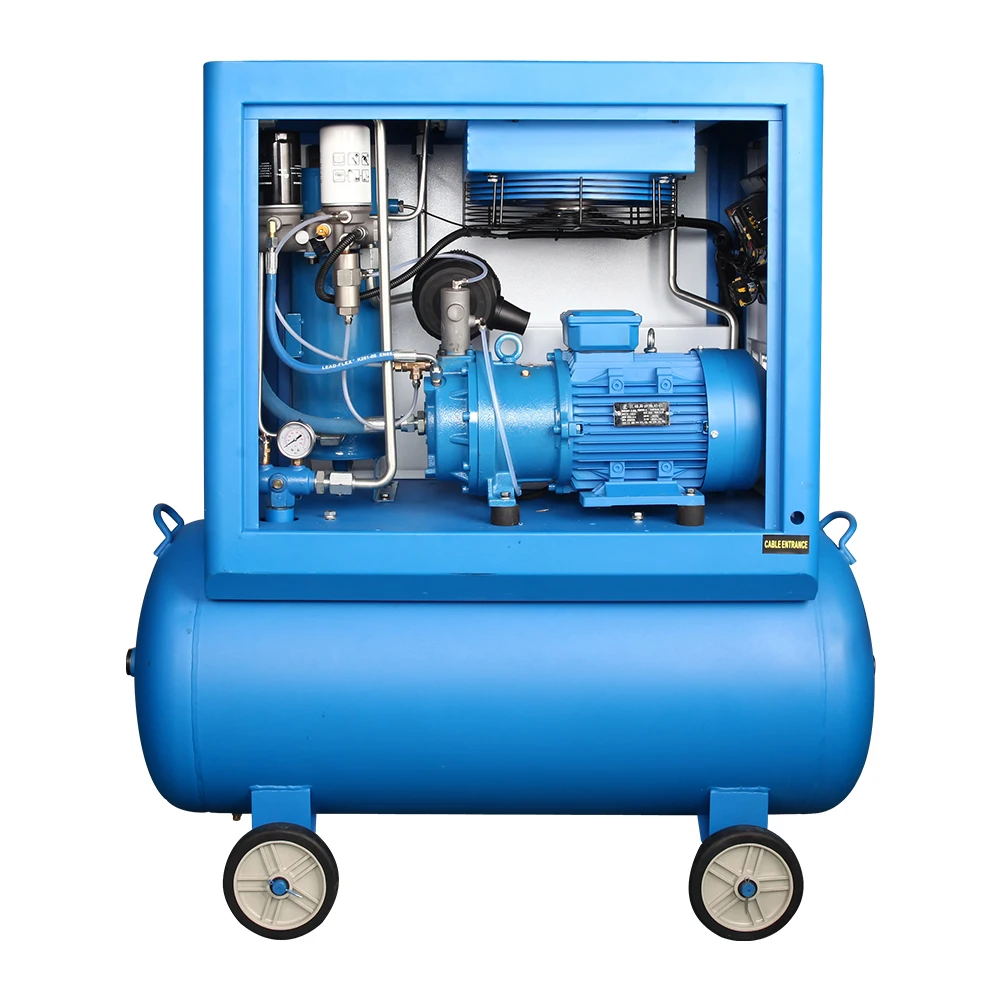 Best 10 bar clean air industrial scroll air compressor from china