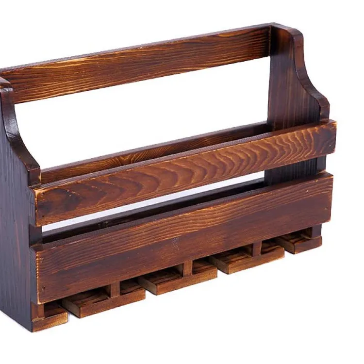 Домашний винный шкаф креативный Европейский современный крепкий твердый Волшебный настенный винный шкаф из массива дерева