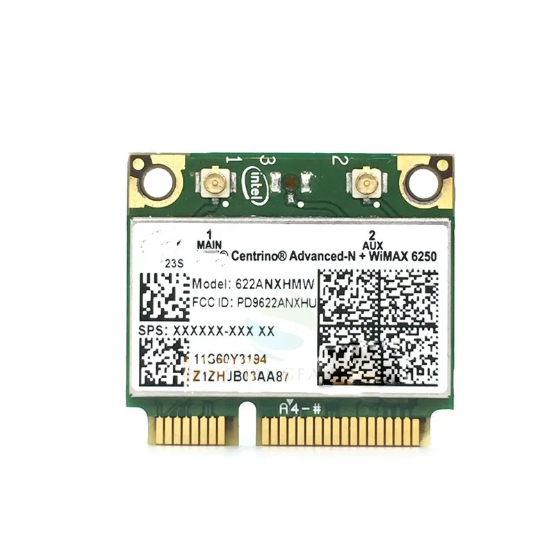 Оптовая продажа для Centrino Advanced-N + WiMAX 6250 ANX 622ANXHMW half Mini PCI-E LENOVO Thinkpad FRU:60Y3194