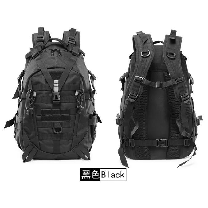 Tactical Large 3 Day Assault Pack Molle Backpacks New Designer Sports Fitness Hiking Cycling Polyester Zipper & Hasp Soft Handle