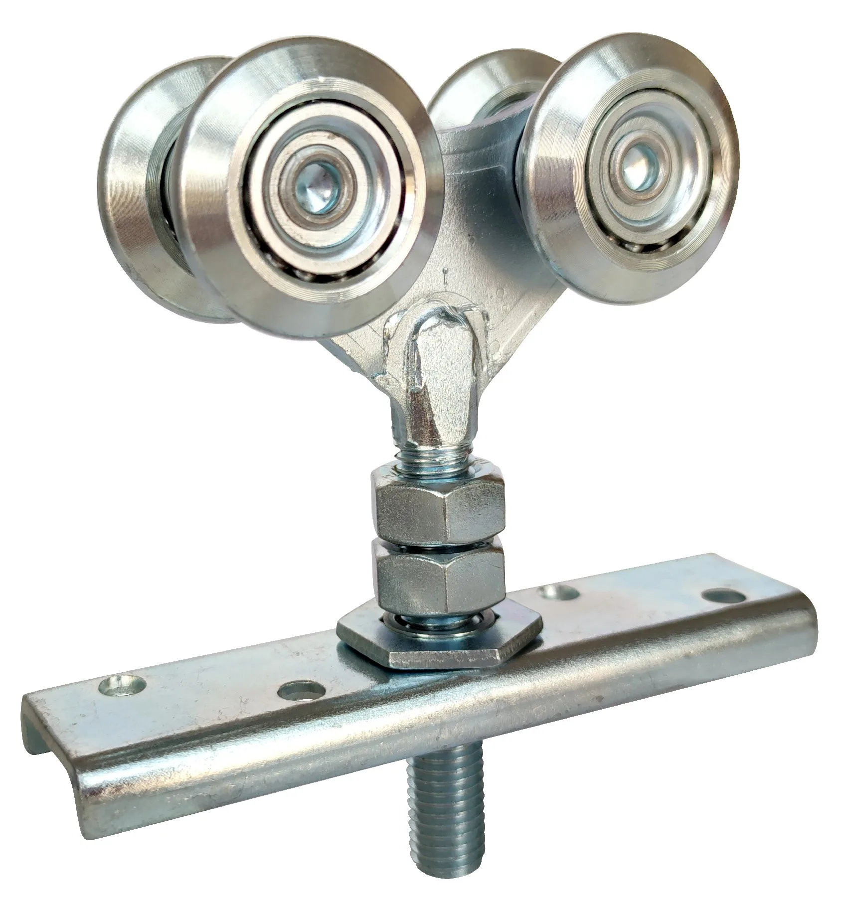 gate hardware accessories supplier hanging door system hanging heavy duty sliding door roller kit Hardware Set