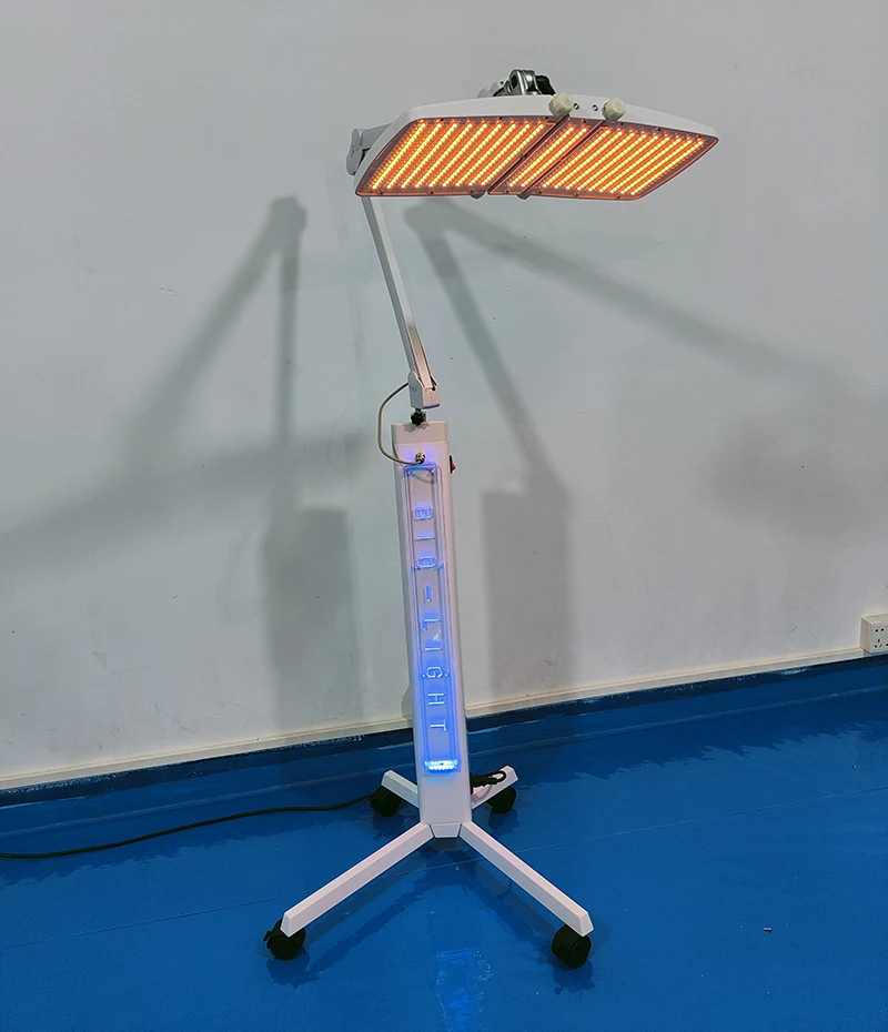 Newest Clinic 7 colors LED PDT Red blue facial care PDT Led Light Therapy machine, skin rejuvenation red light therapy