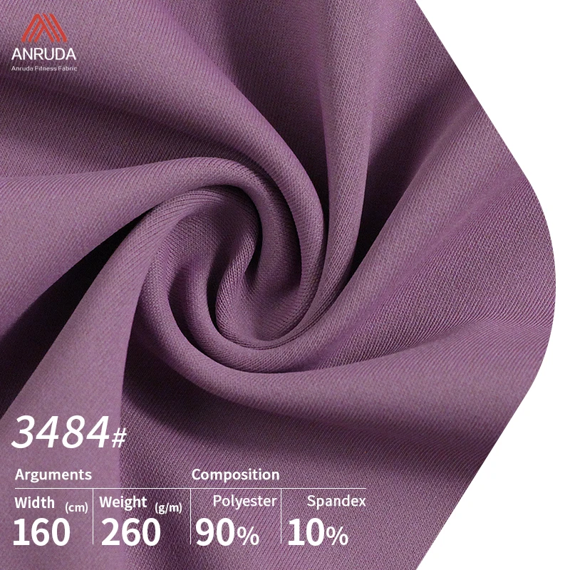 A3484  The special mystique poly rayon spandex samdwich yoga fabrics for sports leggings