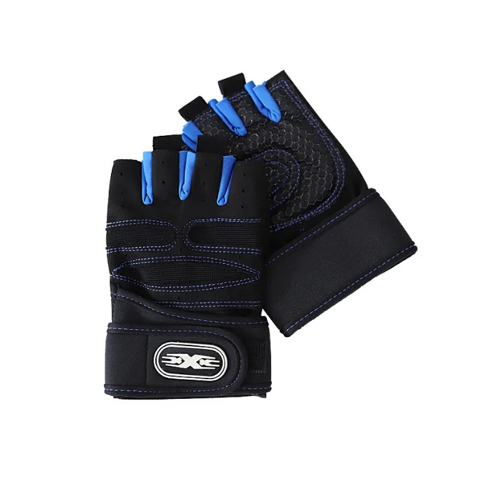 Outdoor Sports Gloves Motorcycle Weight Lifting Bicycle Half Finger Fitness Gloves Custom Half Finger Gloves