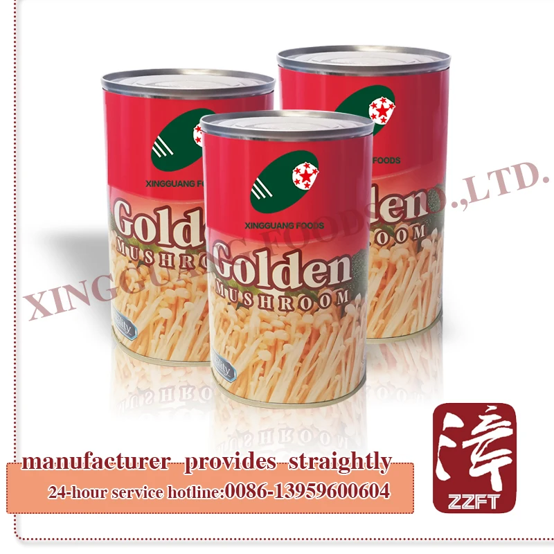 canned bailing mushroom