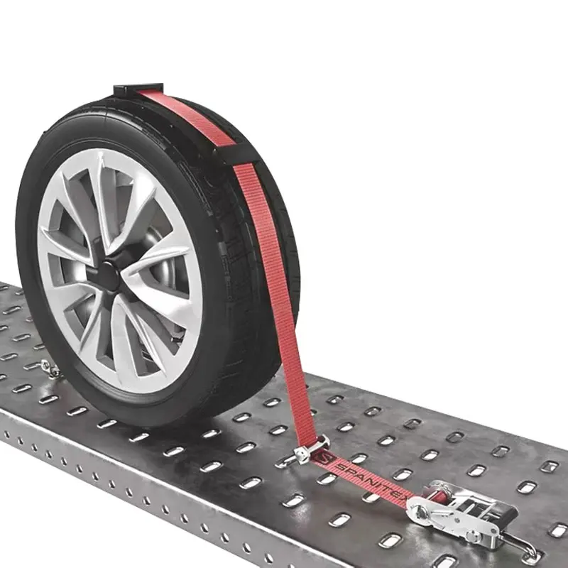 Heavy Loading Ratchet Tie Down Strap Polyester Lashing Truck Cargo Ratchet Strap Car Accessories Best Selling