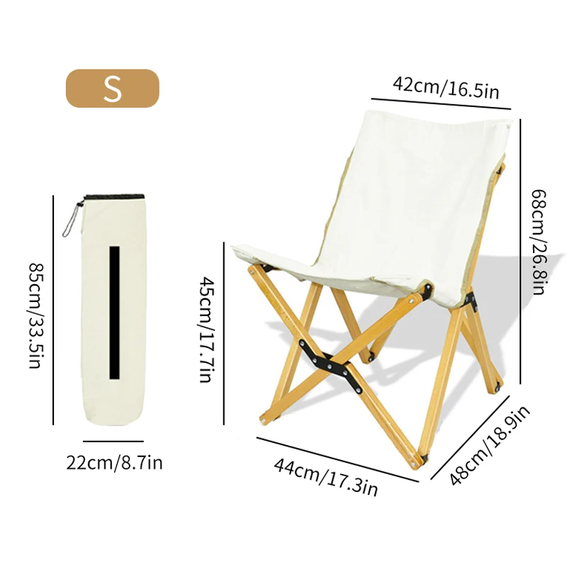 Wholesale Custom Logo Aluminum Outdoor Oxford Canvas Lounge White Folding Wood Beach Chairs