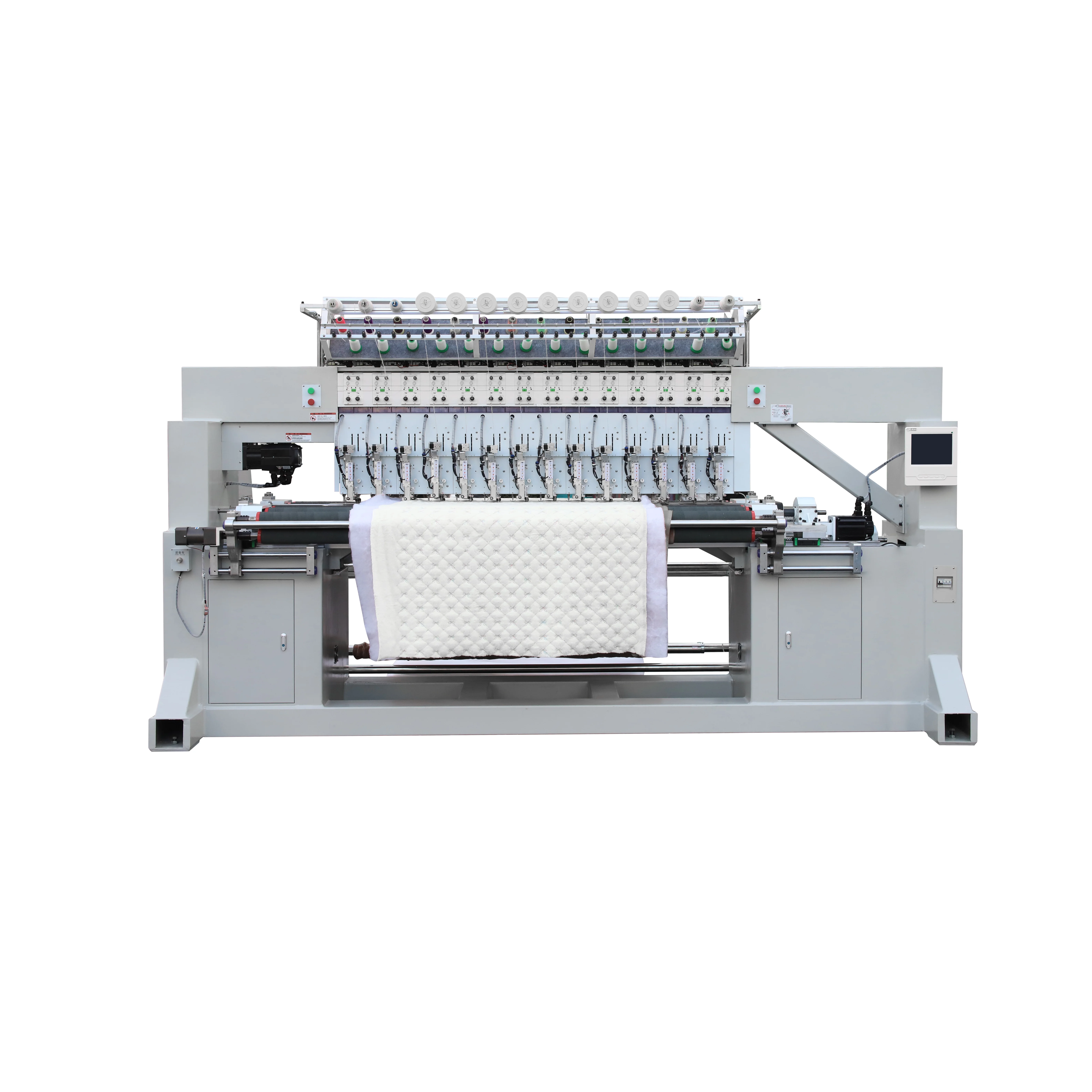 Высокоскоростная простая в эксплуатации промышленная машина для квилтинга и вышивки