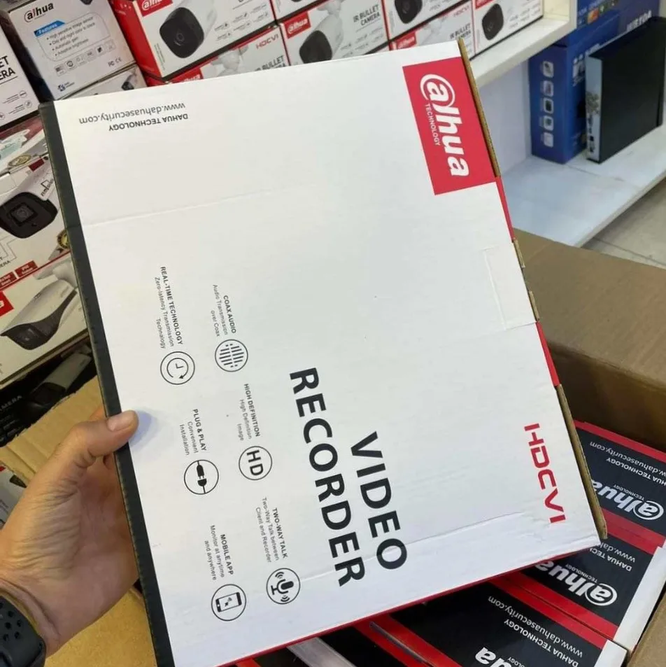 Dahua IPC-HFW5442T-AS-LED IP Camera 4MP Bullet AI PoE Full Color Face Detection People Counting Protection Network Camera