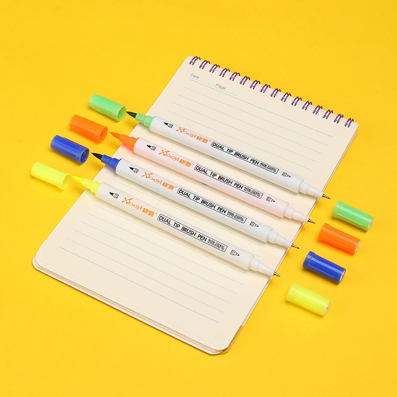 Art Painting Water Color Marker Pens 12 Colors Washable Mini Drawing Watercolor Marker Pen