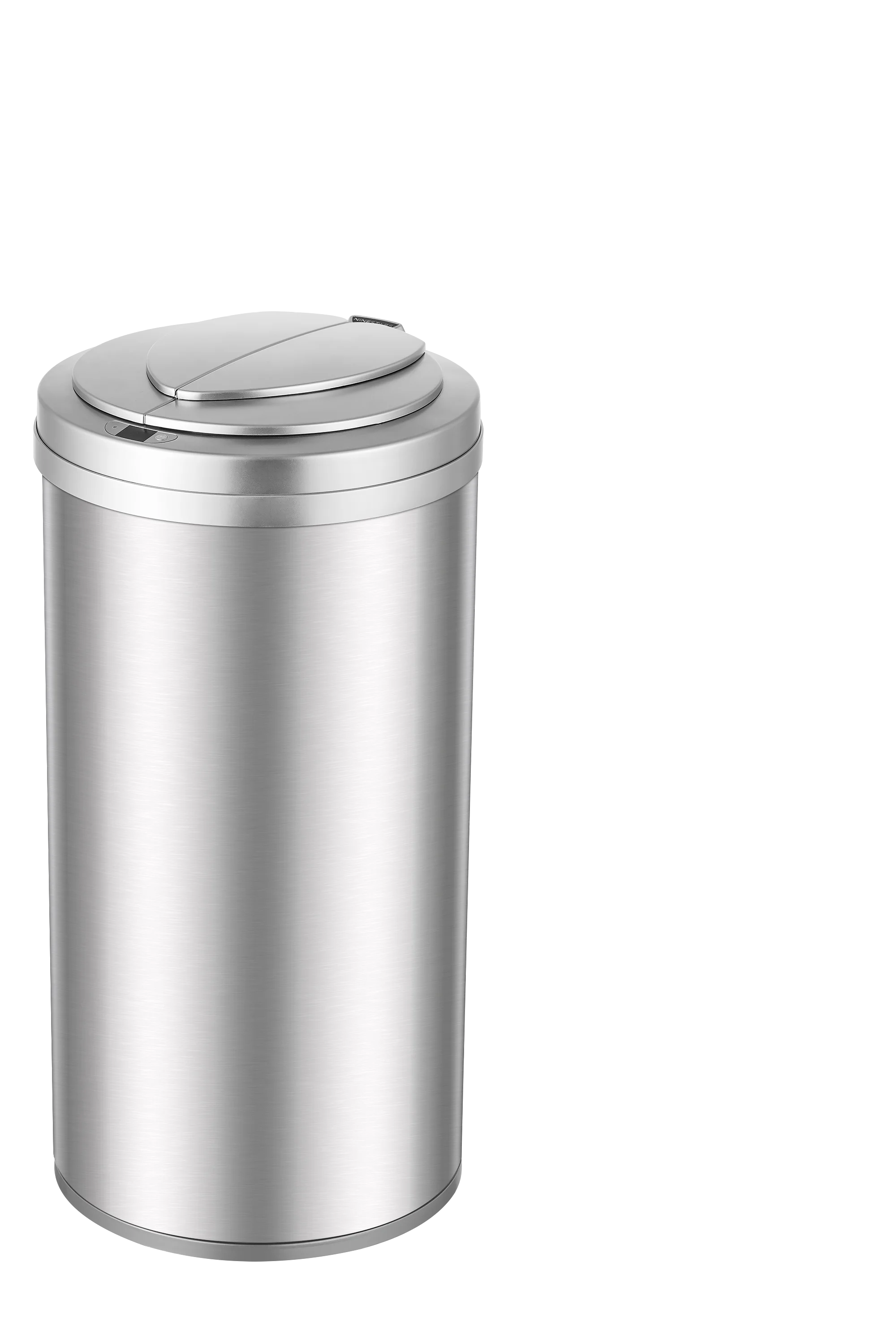 Hot selling  slide open touchless trash bin smart waste Bin lid