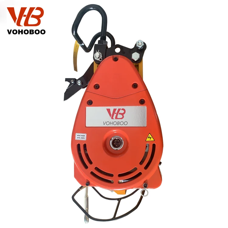 Fast Speed Single Phase 110V 220V 160kg 180kg 230kg 250kg Electric Wire Rope Small Mini Winch With Professional Design