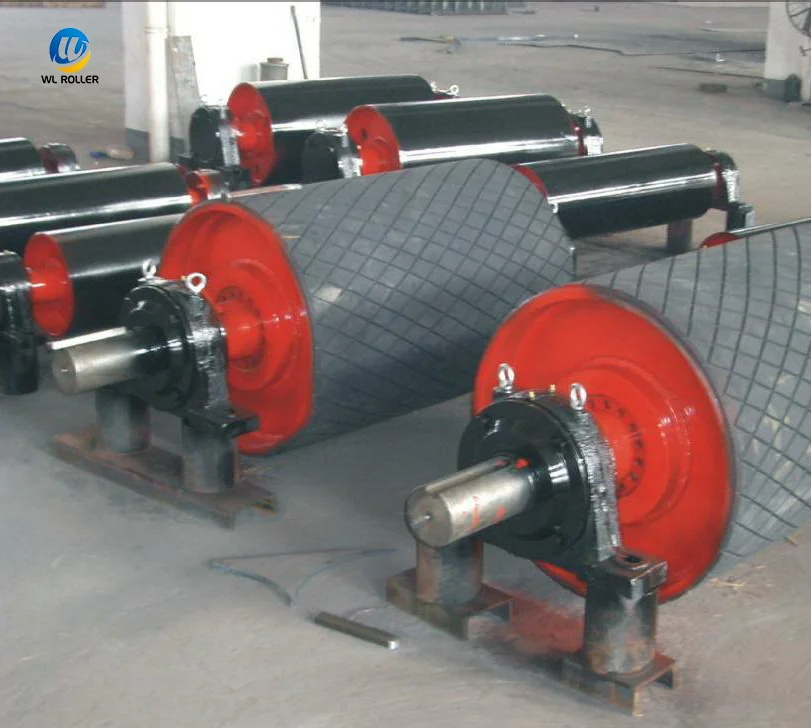 Conveyor pulley,Heavy duty roller,belt conveyor steel pulley drum