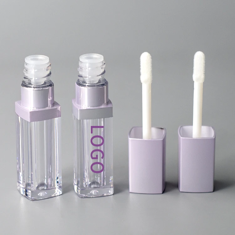 tiny double layer jar organizer stick custom kids plastic acetate private label 5g  box packaging tubes lipbalm container