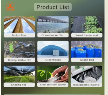 Agriculture Plastic Woven PE Greenhouse Anti-Weed barrier Ground Cover Garden plastic mulch Weed control  Mat