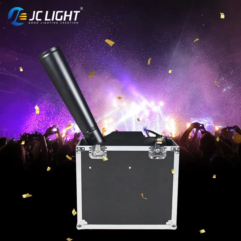 Outdoor Performance Party Confetti Machine Paper Wedding Stage Effect Handle Co2 Confetti Machine