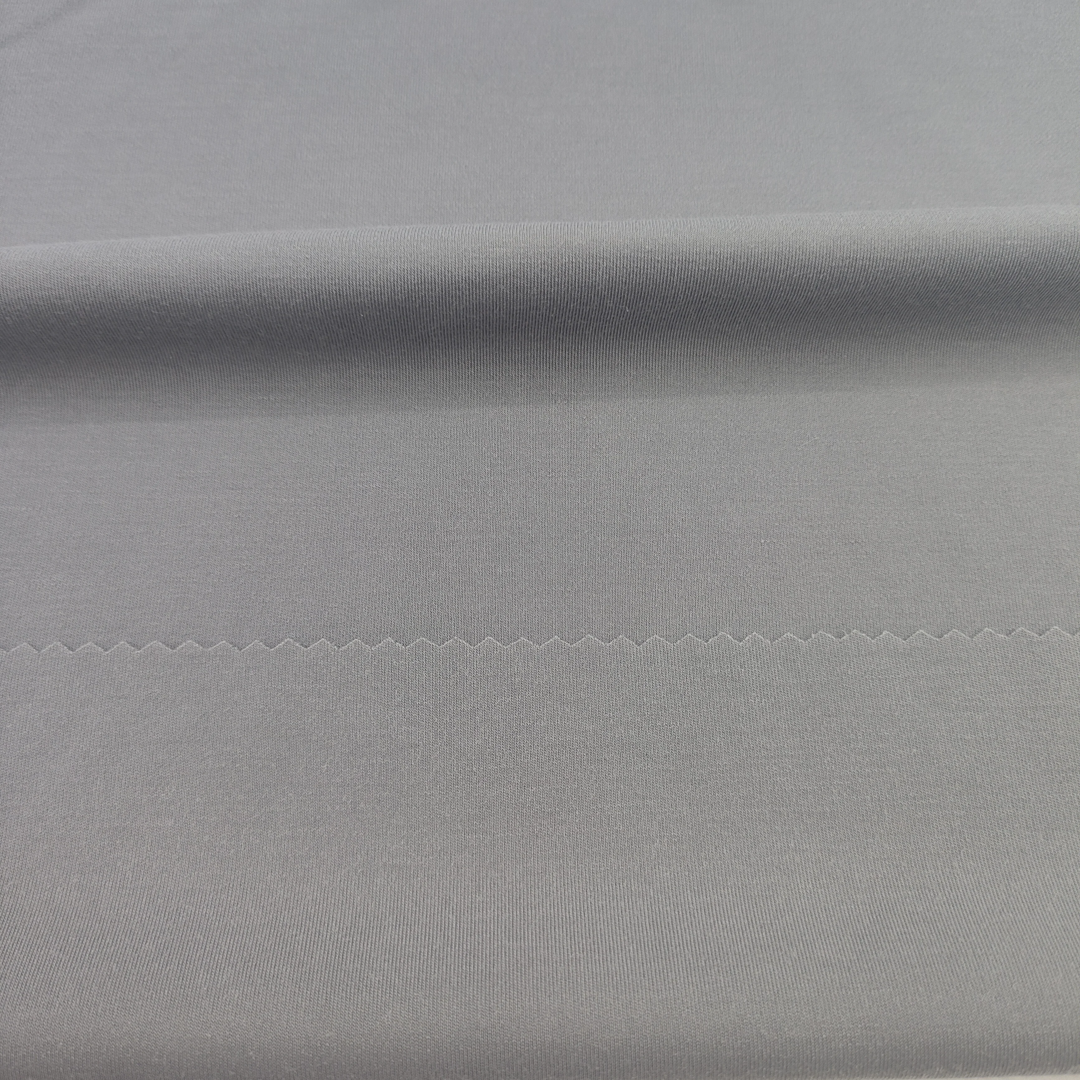 Fashion fabric knitted breathable dyed 60%TEL 35%T 5%SP interlock fabric for T-shirt