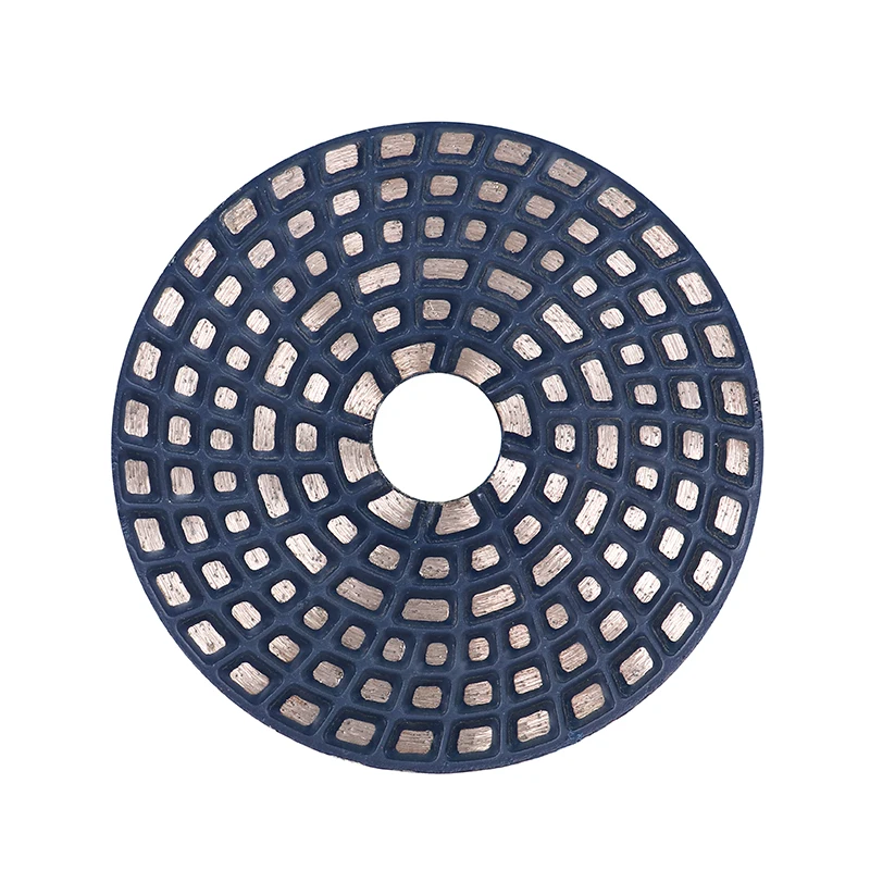 4inch 100mm Flexible Grinding disc Resin Bond Dry Diamond Polishing Pad for granite marble stone quartz