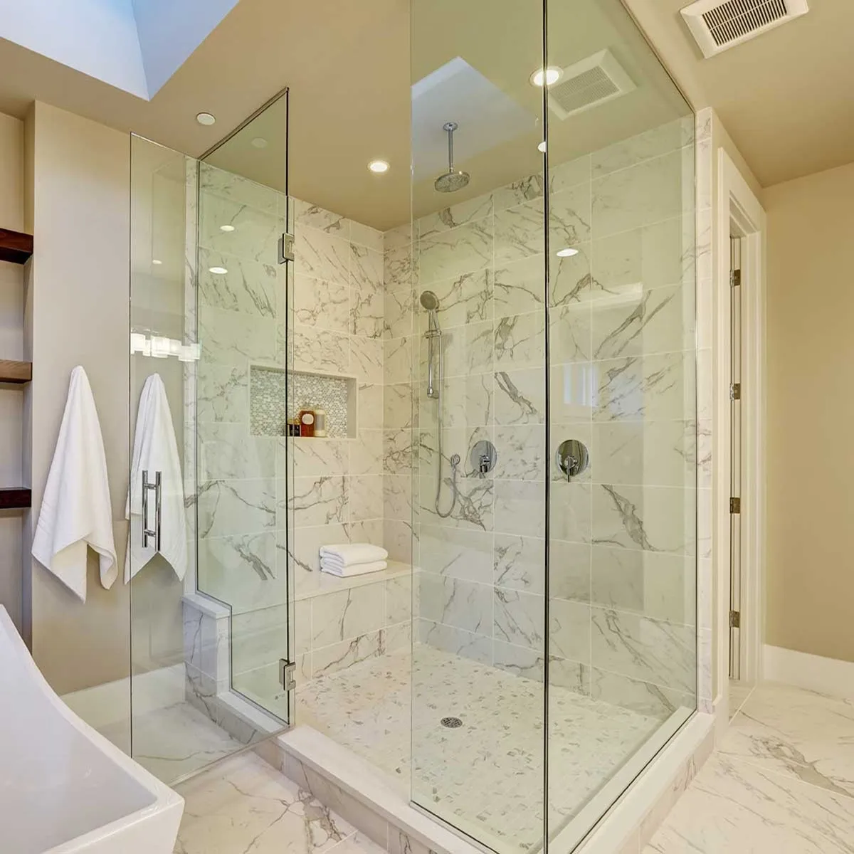 Modern Shower Cabin enclosures tempered bathroom shower enclosures with tempered glass