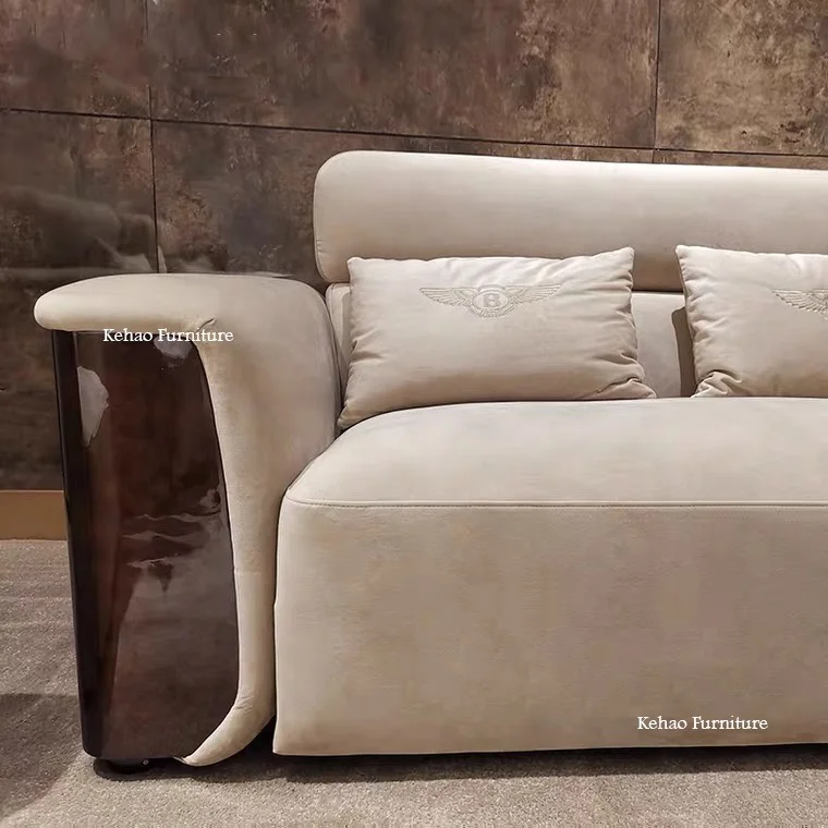 Chesterfield Luxury Genuine Leather Living Room Home Furniture Nordic Big Design Wooden Classical Arabic Sofa Sets