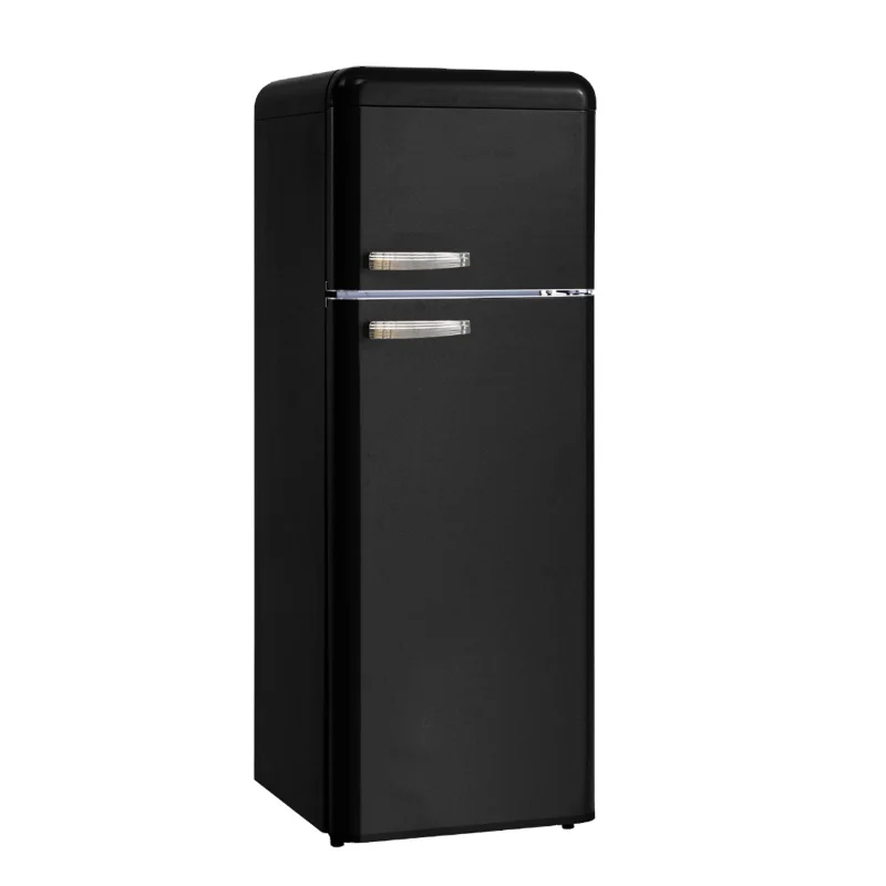 Direct Cool-retro 212L Top Mount R600a Double Door Top Reezer Refrigerator