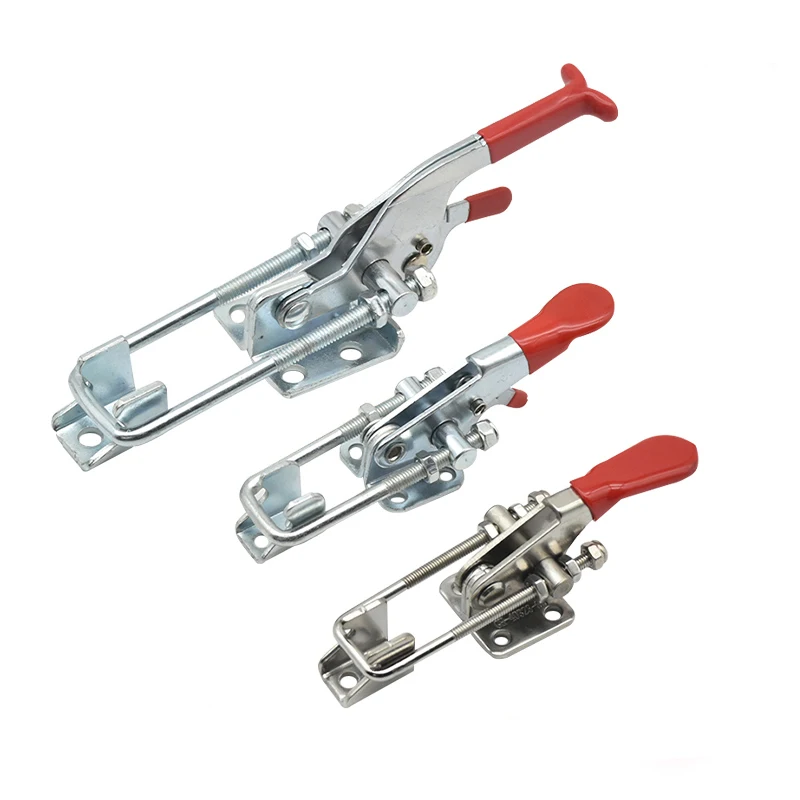 clamp Buckle box buckle clamp Clamping tool Quick tensioner Door bolt Large stainless steel round handle Adjustable buckle