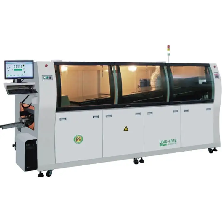 SMT industrial wave soldering machine 350 for SMD component welding machine