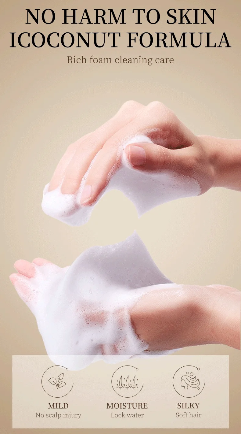 OEM/ODM Manufacturer Sulfate Free Hair Care Product Moisturizing Coconut Oil Shampoo and Conditioner Set for Men and Women