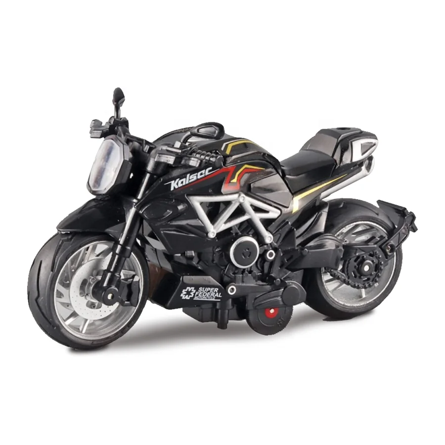 Hot Sale 1:12 Pull Back Metal Motorcycle Light Music Racing Car Die cast MV Agusta Motorcycle for Boys Kids