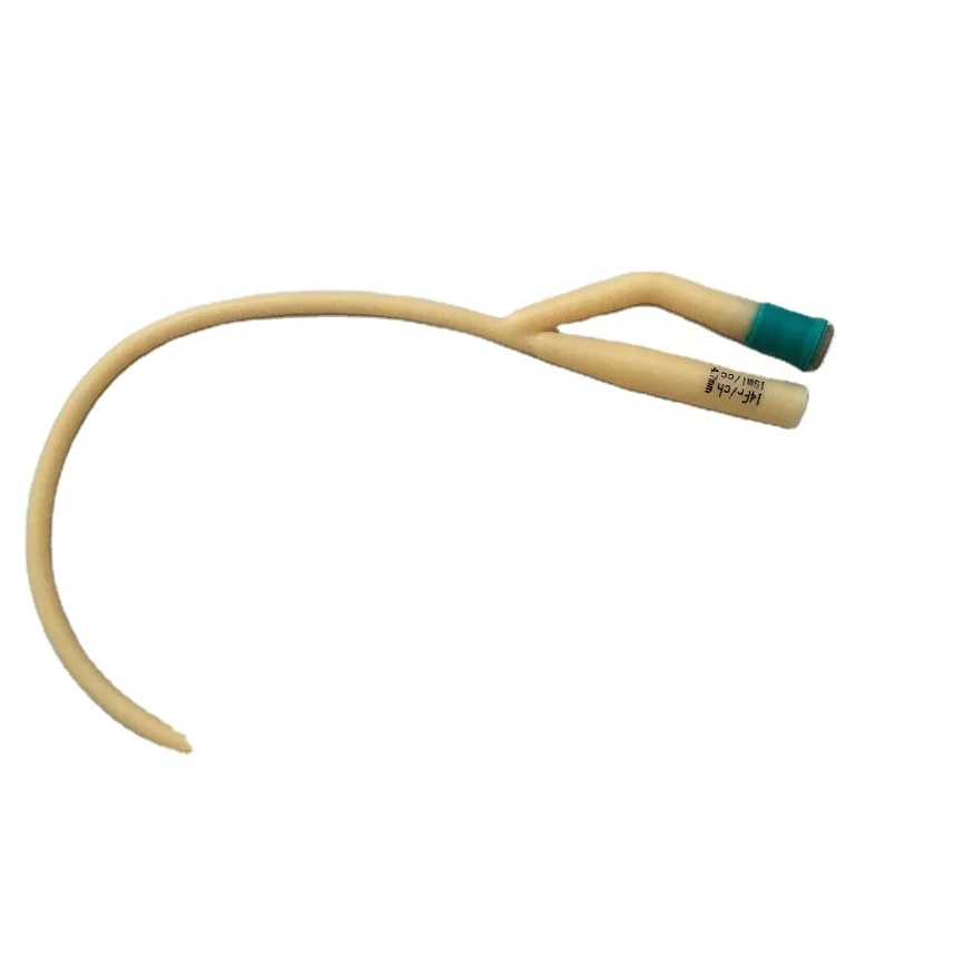 Hot Sales 2Way 3Way 100%Silicone Coated Latex Foley Catheter