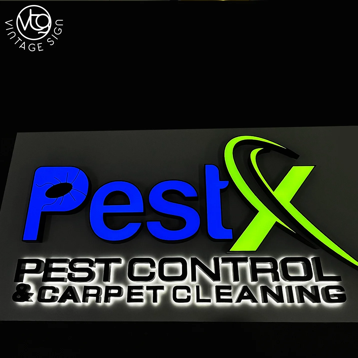 Custom Illuminated Signs Light Forntlit Channel Led Letter Sign Advertising Letters Front Letter Business 3d Led Company Sign