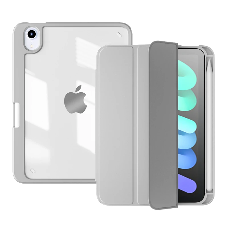 Съемный магнитный защитный чехол Жесткий Чехол для ПК mini6 iPad mini 6 из ТПУ правый держатель