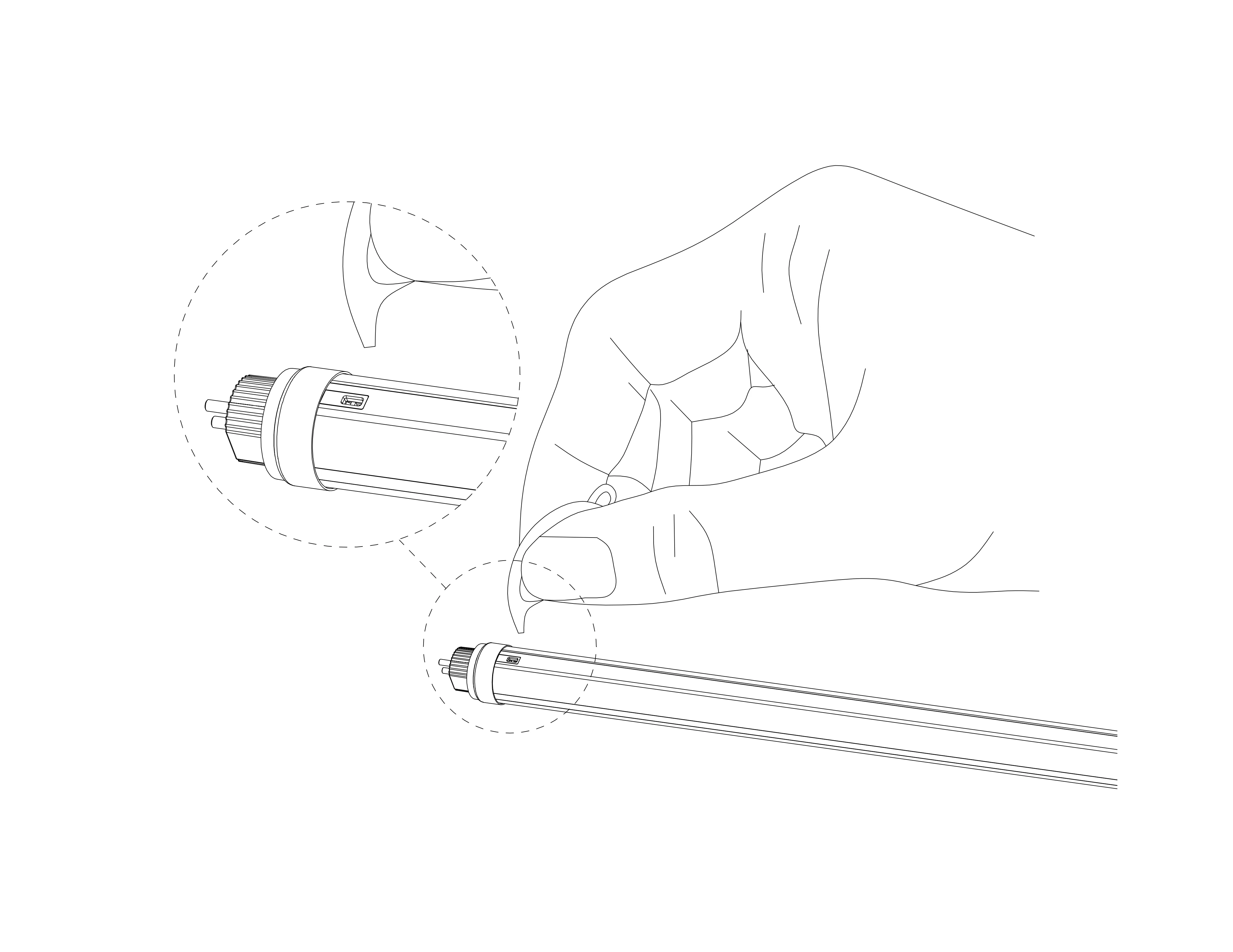 200LM/W T5  Led Tube with Power Dip Switch