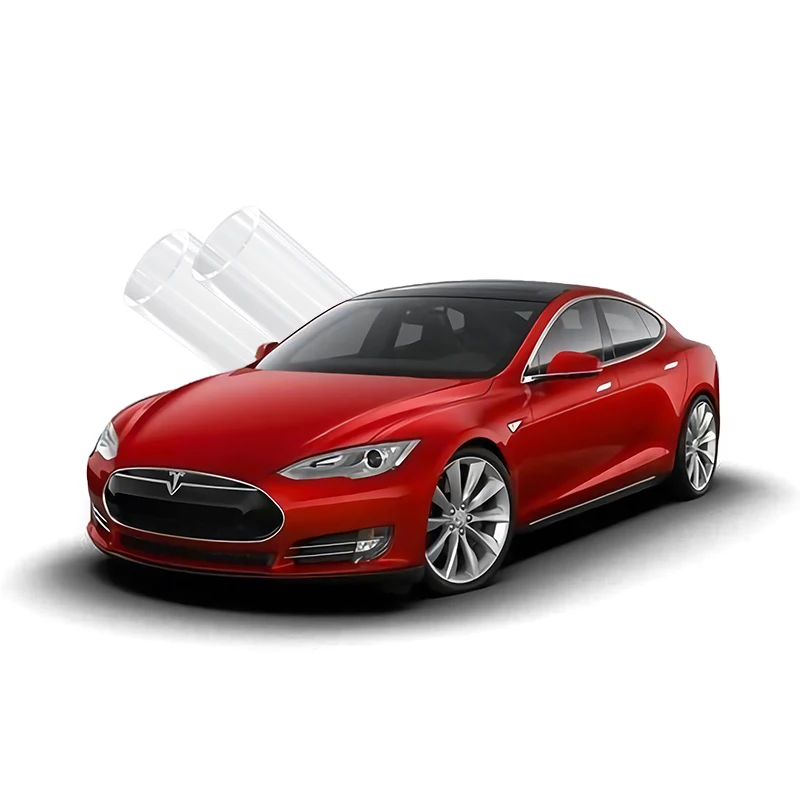 TPH Anto-ремонтные устойчивые к пожелтению прозрачные автомобильные наклейки PPF пленка