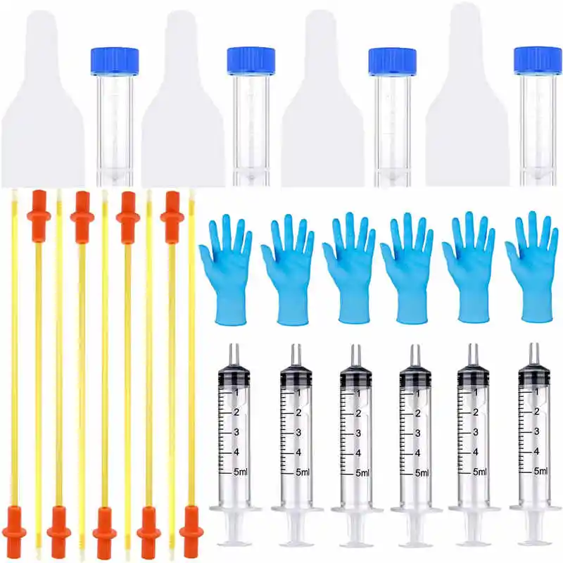 Top Quality Veterinary Rabbit Artificial Insemination Instrument Rabbit AI Gun Semen Injector kit