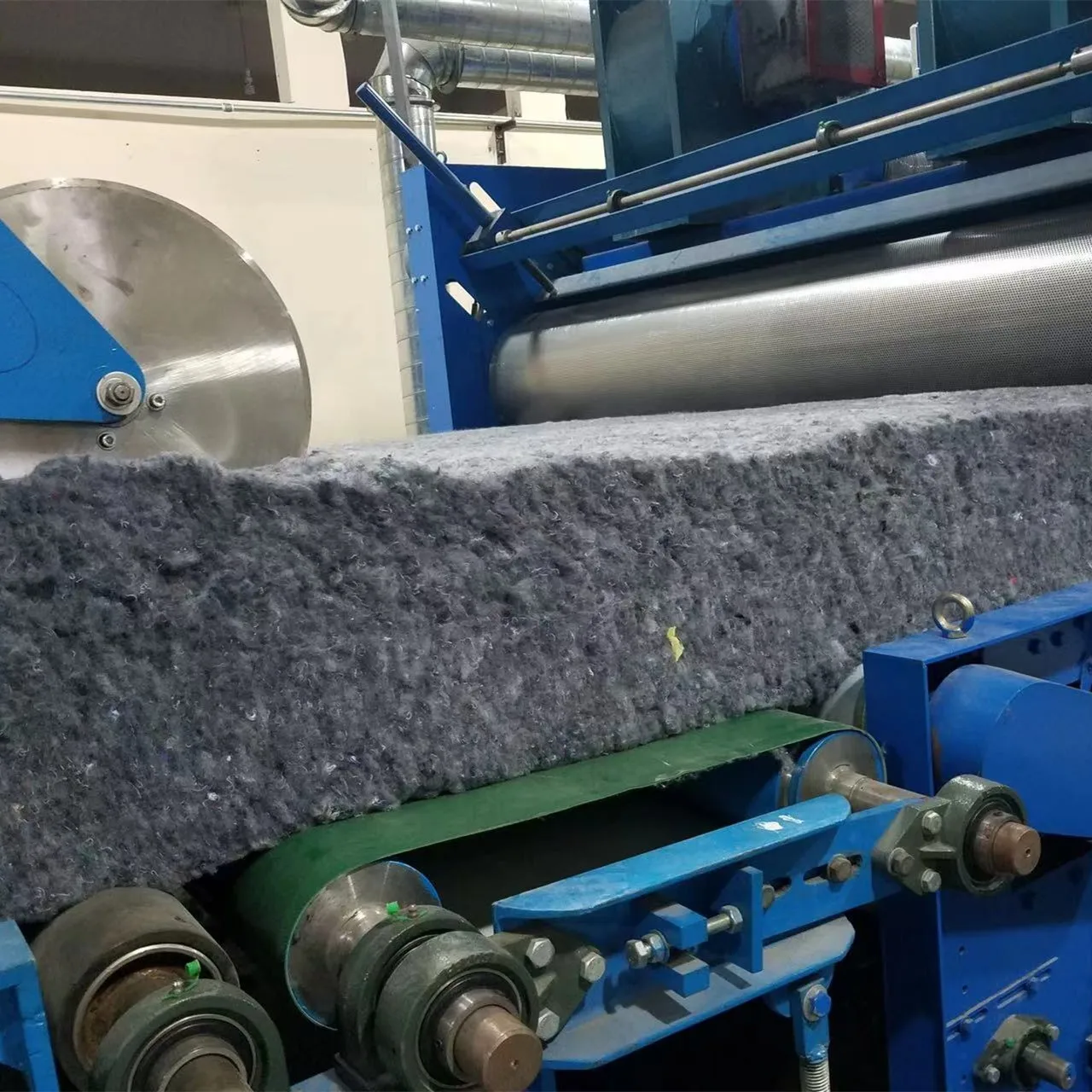 New Design Soft Wadding Polyester Fiber Sintepon Roll Making Machine Production Line For Duvet