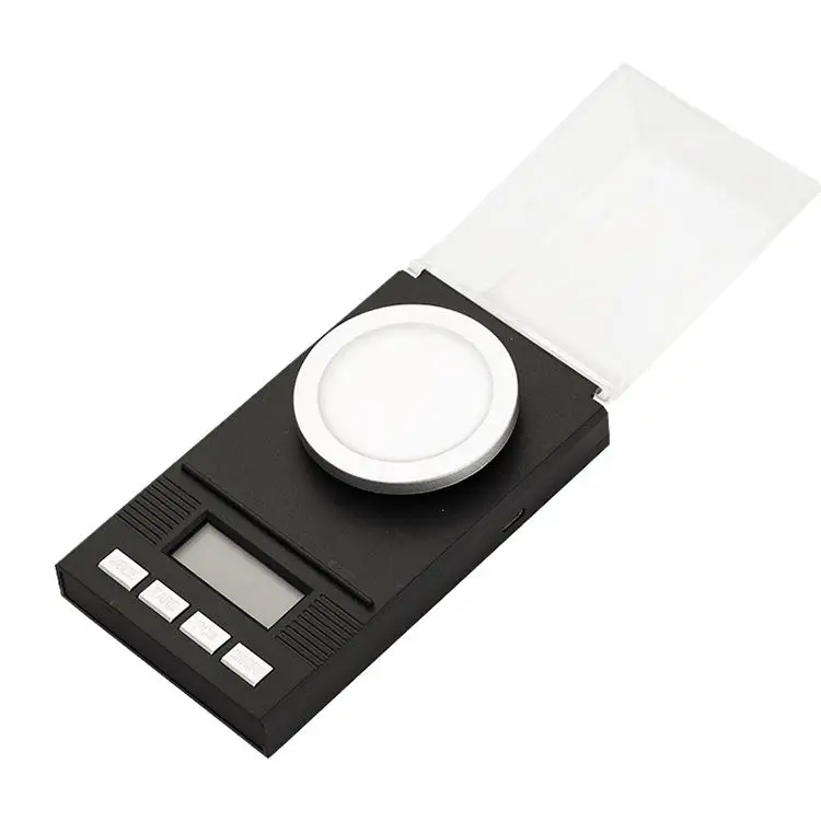 Digital Milligram Scale 50g/ 0.001g Portable Jewelry Scale with LCD Tare Powder Scale