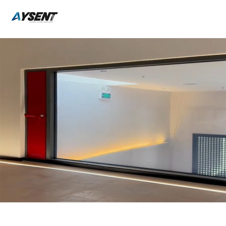 PDLC intelligent switch electronic atomization glass is suitable for bathrooms and conference rooms