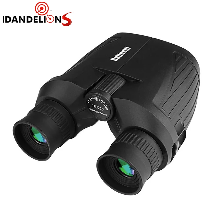 10X25 All-optical High-definition Fixed-focus Waterproof Telescope Portable Mini Compact Telescope Low-Light Binoculars