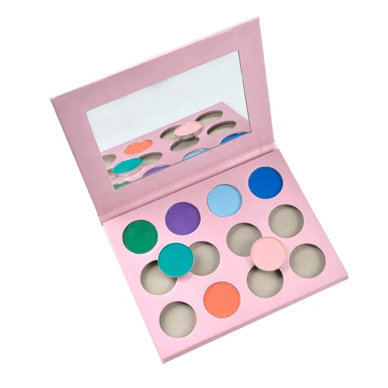 Wholesale Makeup Make Your Own Brand High Pigment Private Label Custom Eyeshadow Palette