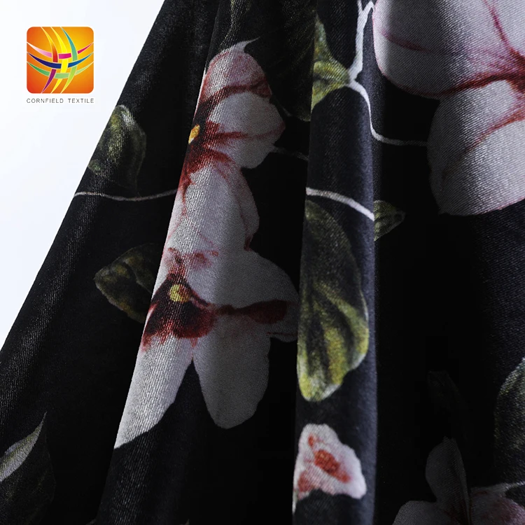 Popular excellent quality polyester velour fabric on sale