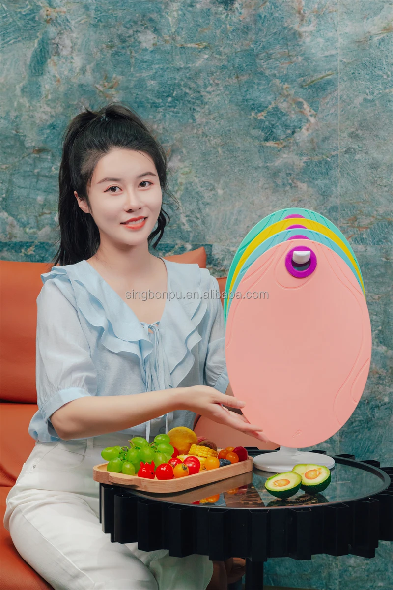SINGBON Mini Child Baking New Non-absorbent Non-moldy Cutting Boards