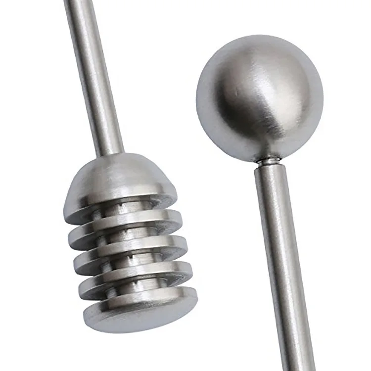 Stainless Steel Multifunctional Honey Stick Coffee Jam Stirring Kitchen Tools