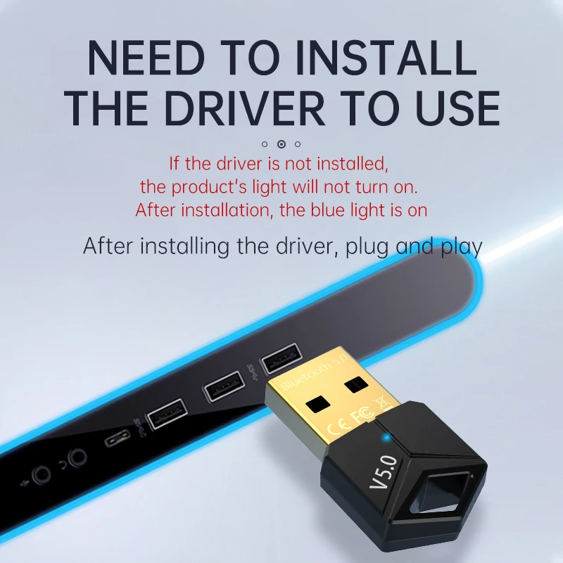 USB Blueteeth 5 0 адаптер аудио передатчик приемник ключ музыка беспроводной для ПК компьютера