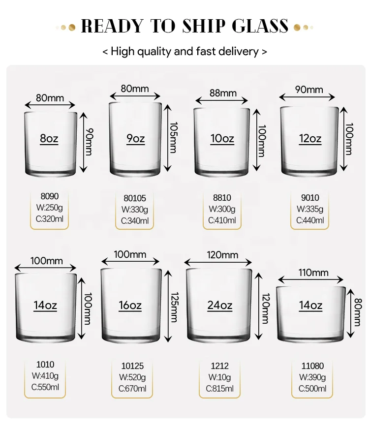 Custom Labels Classic Home Decoration Luxury Glass Aroma Candle Soy Wax Scented Candles With Packaging